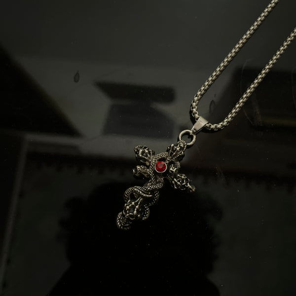 Serpent of Sin Pendant