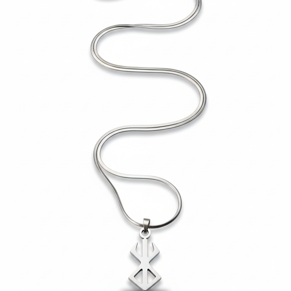 Brand of Sacrifice Pendant with snake chain (Small)