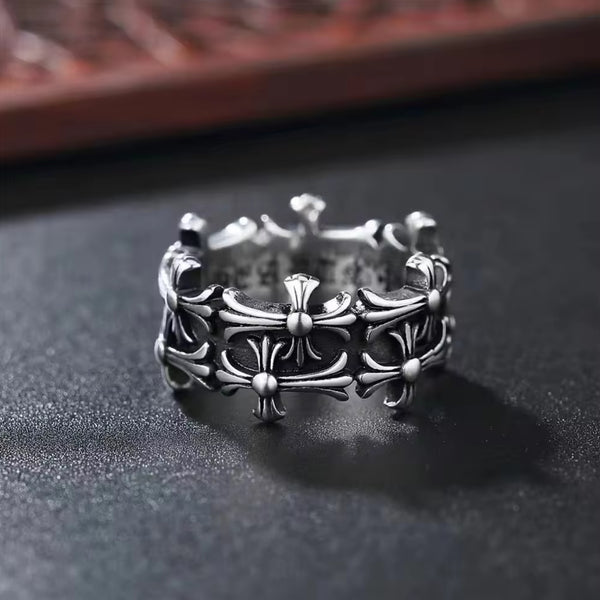Vintage Chrome Ring V1