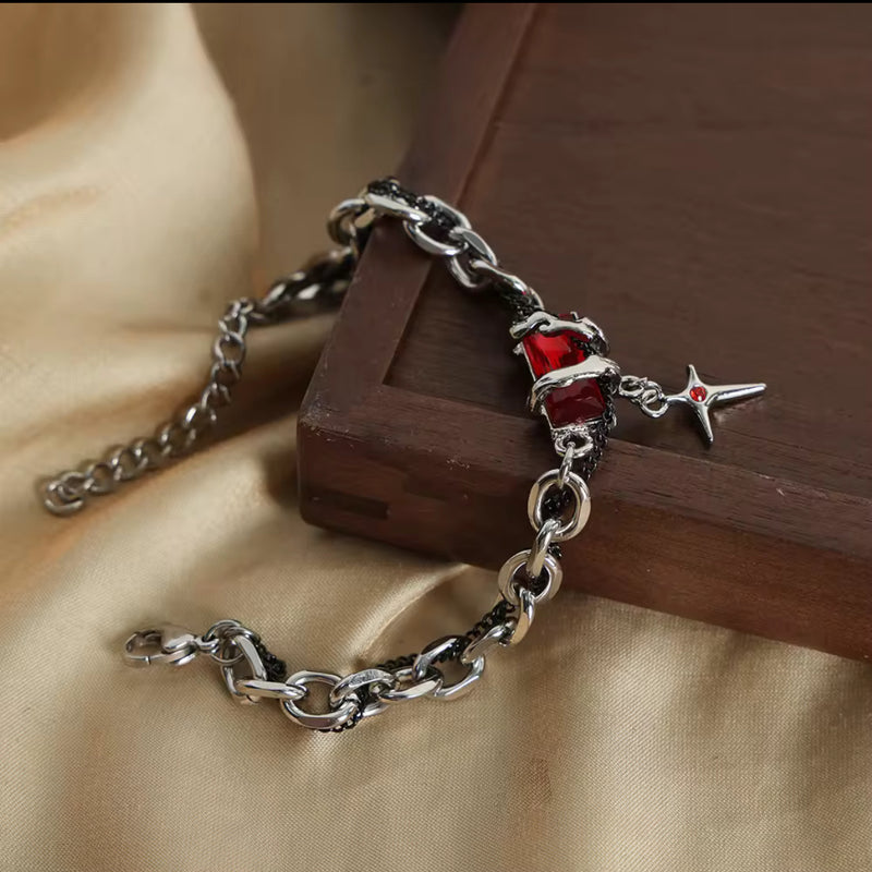 Rugged Nebula Bracelet (Red)
