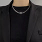Cipher Curb Necklace