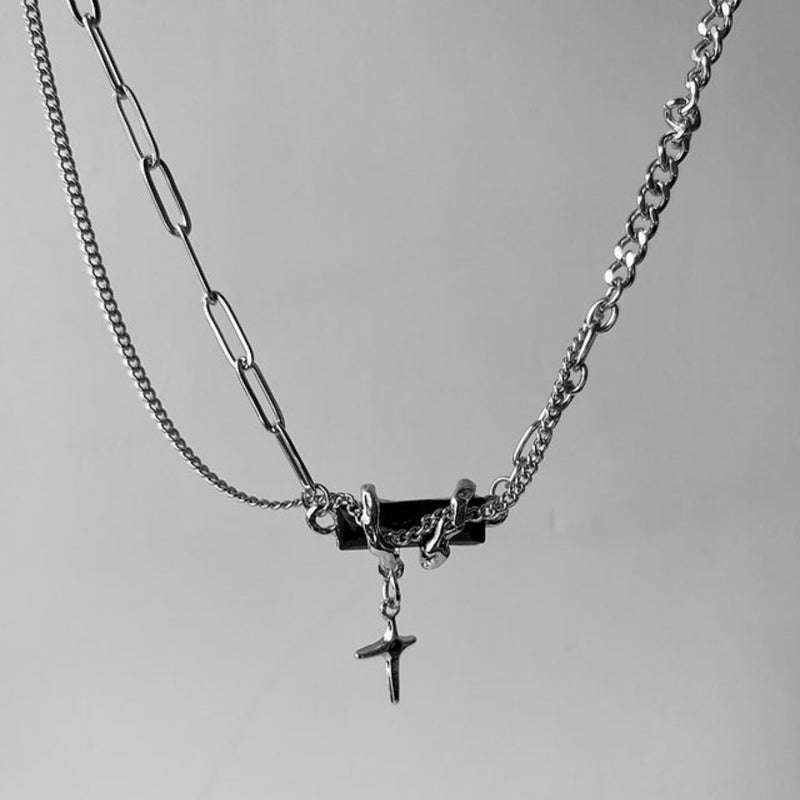 Black Gemstone Pendant