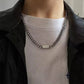 Cipher Curb Necklace