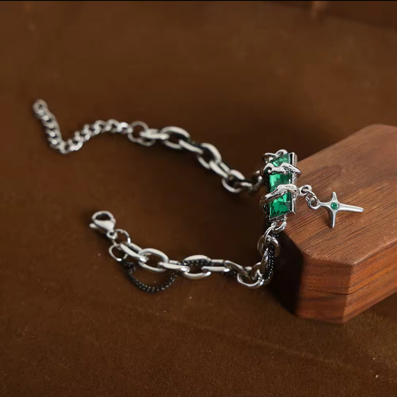 Rugged Nebula Bracelet (Green)