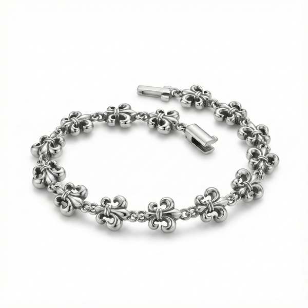 Sovereign Fleur Link Bracelet