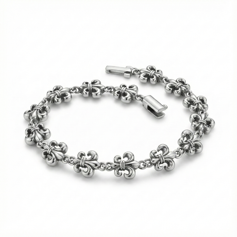 Sovereign Fleur Link Bracelet