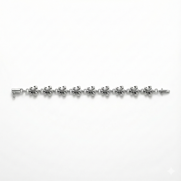 Sovereign Fleur Link Bracelet