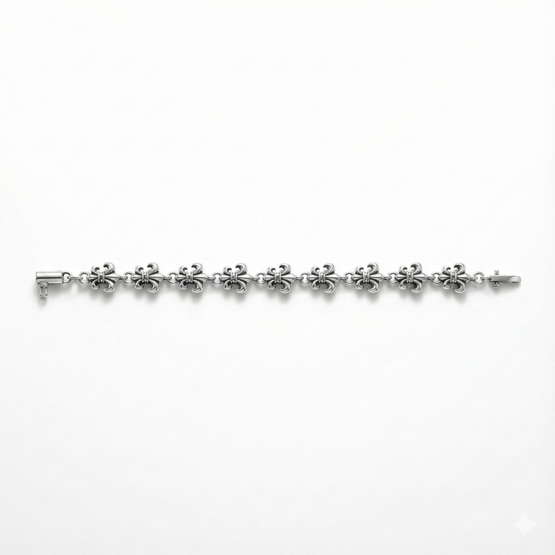 Sovereign Fleur Link Bracelet