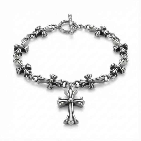 Vintage Chrome Bracelet V1 Stainless Steel