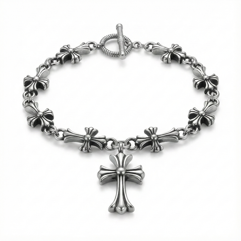 Vintage Chrome Bracelet V1 Stainless Steel