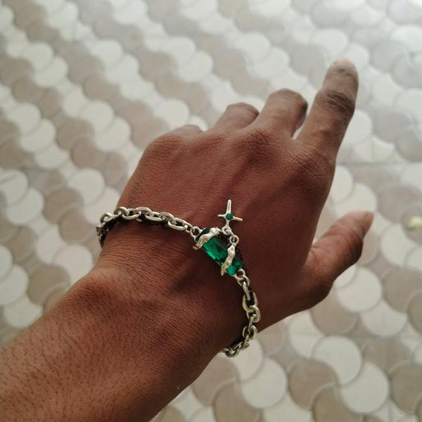 Rugged Nebula Bracelet (Green)
