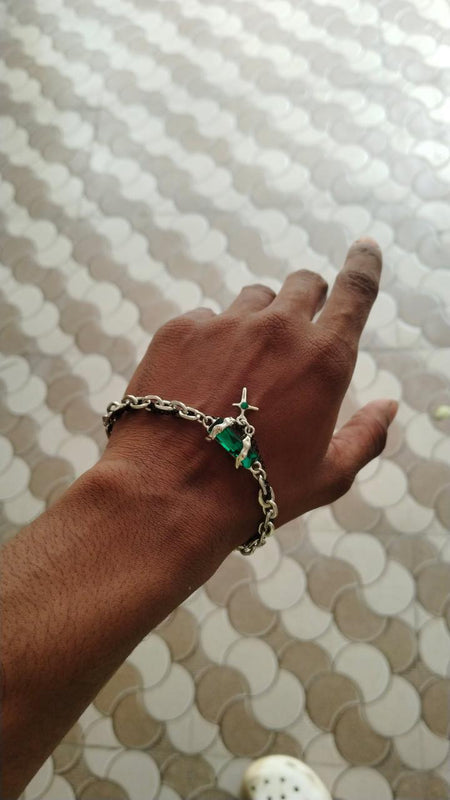 Rugged Nebula Bracelet (Green)
